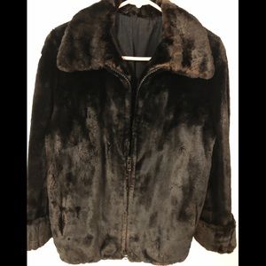 Brown/Black Mink Coat